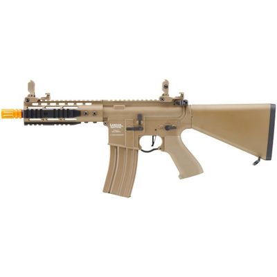 Lancer Tactical Proline 7" KeyMod Airsoft AEG Rifle with Stubby Stock