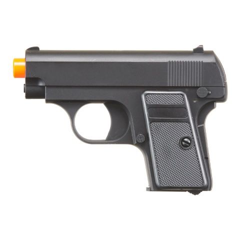 Lancer Tactical M222 Spring Powered Airsoft Pistol, COLOR: Black