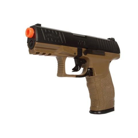 Umarex Licensed Walther PPQ Airsoft Spring Pistol with Locking Slide