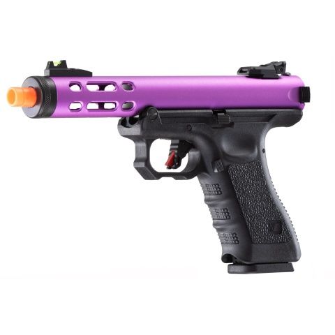WE-Tech Galaxy G-Series Gas Blowback Airsoft Pistol, COLOR: Purple