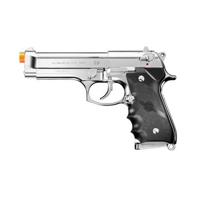 Tokyo Marui M92F Chrome Stainless Finishing Airsoft Gas Blowback Pistol