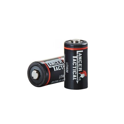 Lancer Tactical 3 Volts 1300mAh CR123A Batteries - 2 Pack