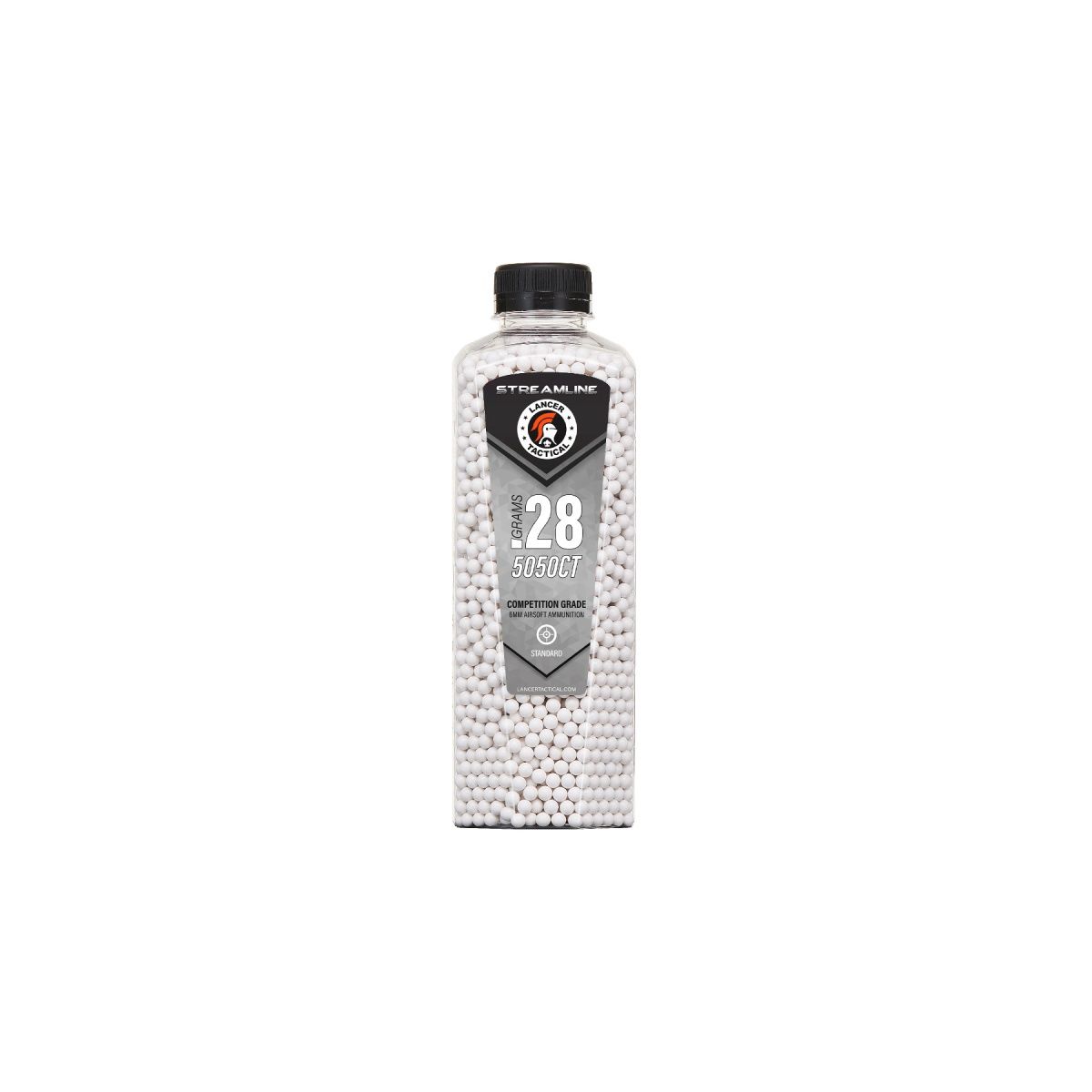 Lancer Tactical 5050 Round 0.28g Streamline Competition Grade BB Bottle