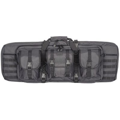 Lancer Tactical 36" MOLLE 600D Polyester Double Gun Bag - GRAY