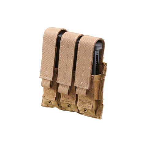 Code 11 Molle Triple Pistol Magazine Pouch