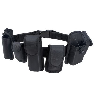 Code 11 Police Battle Belt with Hard Shell Pouches