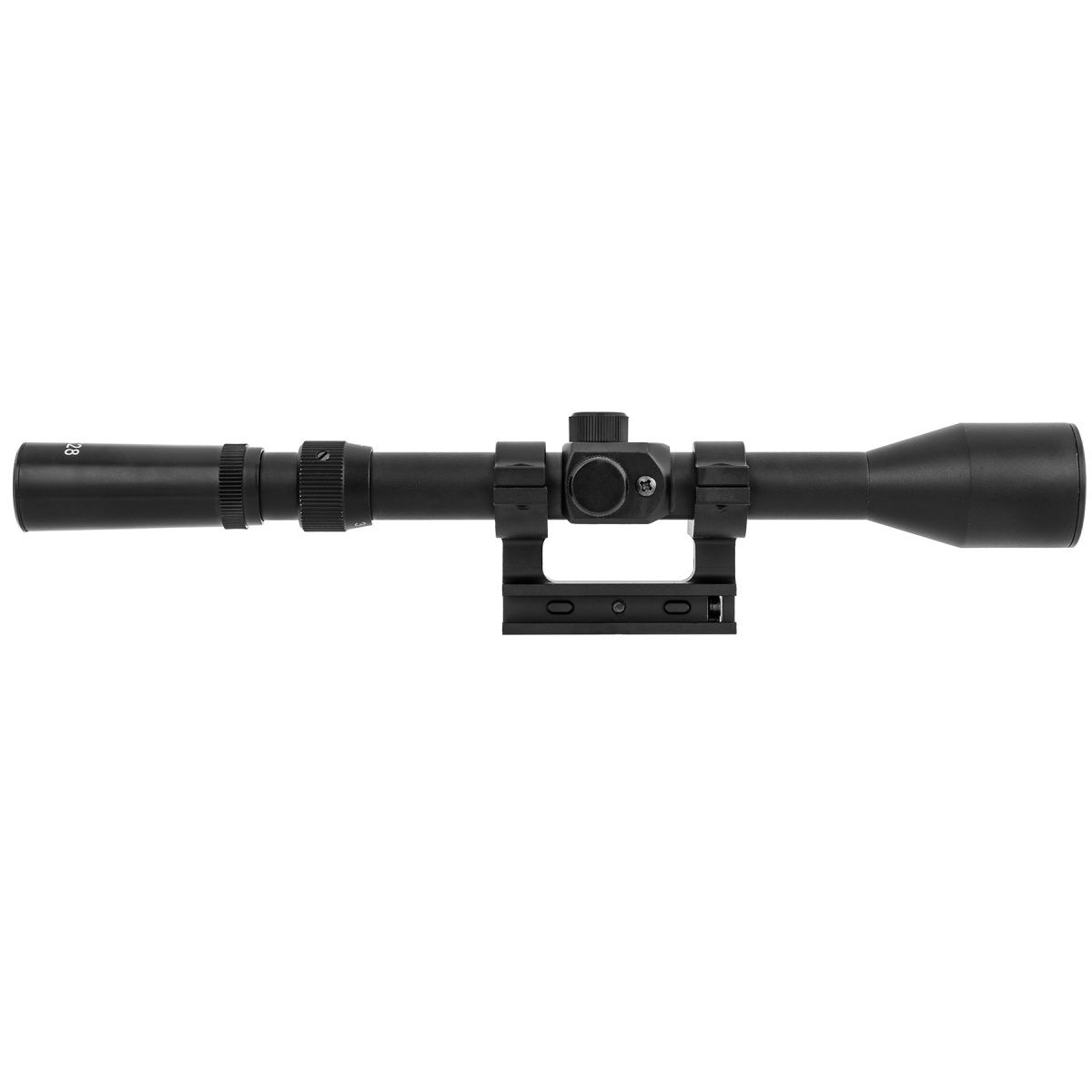Double Bell 3-7X28 Rifle Scope for Kar 98k WWII Rifle