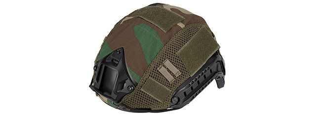G-Force 1000D Nylon Polyester Bump Helmet Cover - Woodland