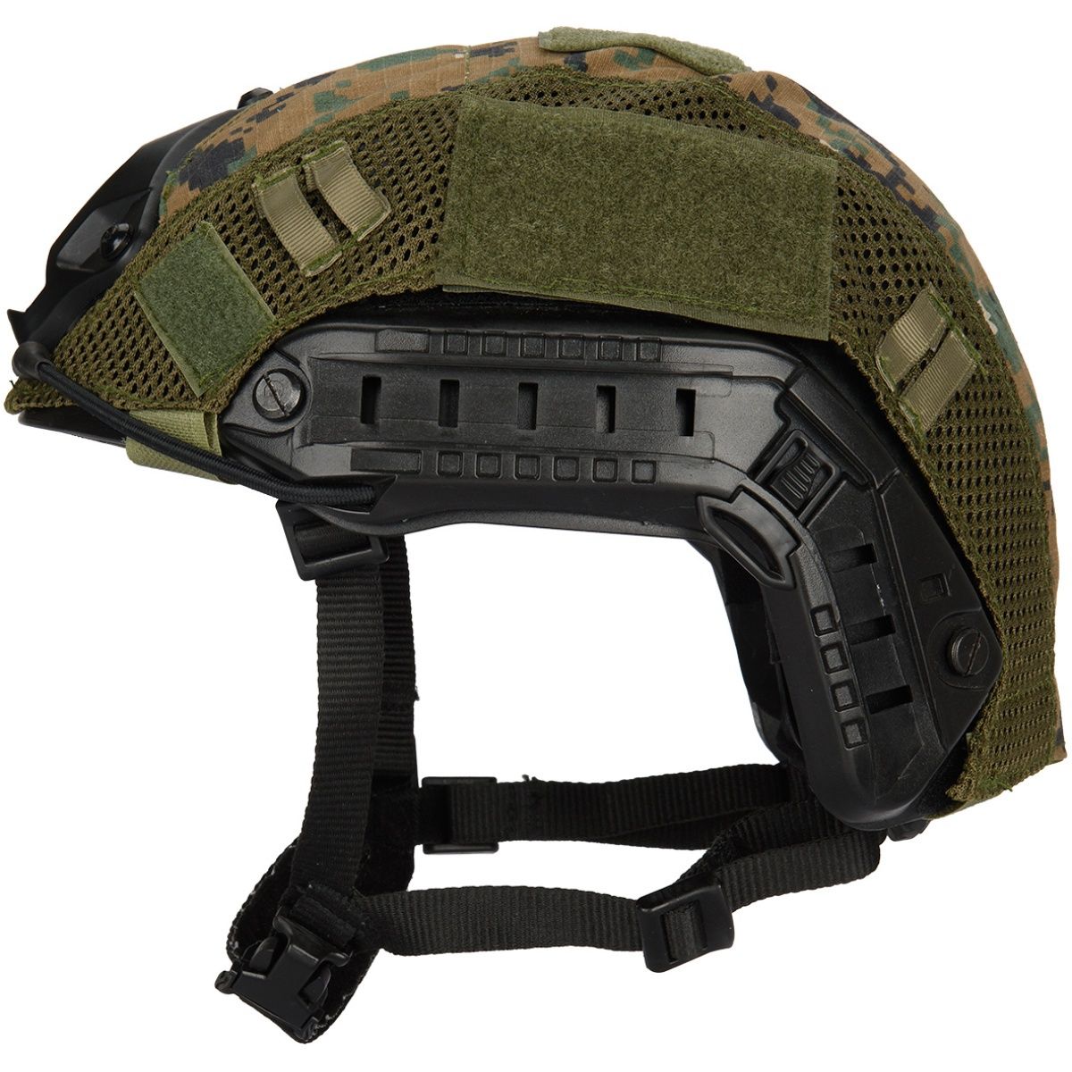 G-Force 1000D Nylon Polyester Bump Helmet Cover - Woodland Digital