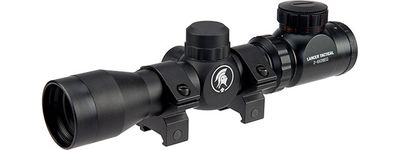 Lancer Tactical 2-6x28 Tactical Rifle Scope with Red &amp; Green Illumination