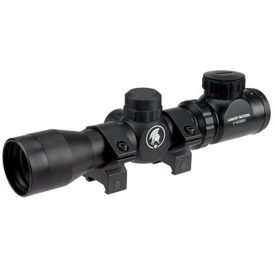 Lancer Tactical 2-6x28 Tactical Rifle Scope with Red &amp; Green Illumination