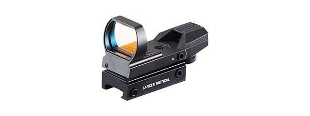 Lancer Tactical Dual Red Green 4 Reticle Reflex Scope