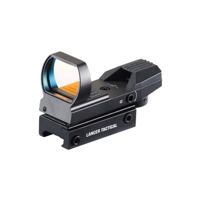 Lancer Tactical Dual Red Green 4 Reticle Reflex Scope