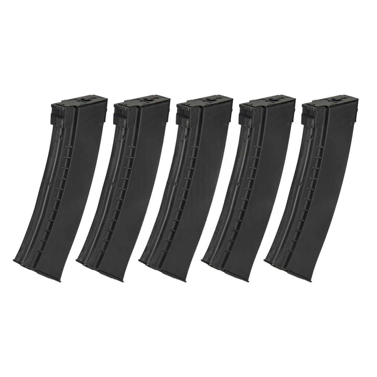Lancer Tactical Pack of 5 - 500 Round AK Hi-Capacity Magazine