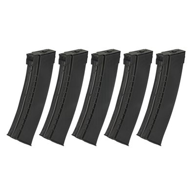 Lancer Tactical Pack of 5 - 500 Round AK Hi-Capacity Magazine