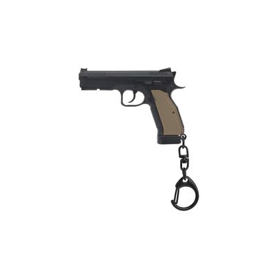 actical Detachable Mini Pistol Keychain - Black
