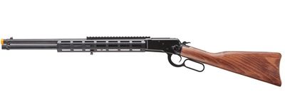 Atlas Custom Works M1873 "Mares Leg" Long Barreled Lever Action Airsoft Green Gas Rifle with M-LOK Rail