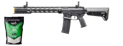 Lancer Tactical Gen 2 M4 SPR Interceptor AEG with Ambidextrous NSR Receiver &amp; NSR Stock - - Gen 2 Starter Bundle