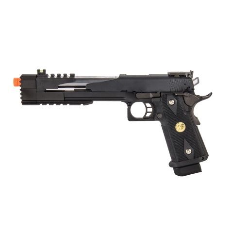 WE-Tech Hi-Capa 7.0 "Dragon" Long Slide Full Auto Gas Blowback Pistol with Medallion Grip