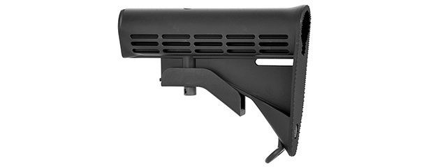 WE Tech WE Tech M4 LE Stock for Airsoft M4 GBB &amp; AEG Rifles, COLOR: Black