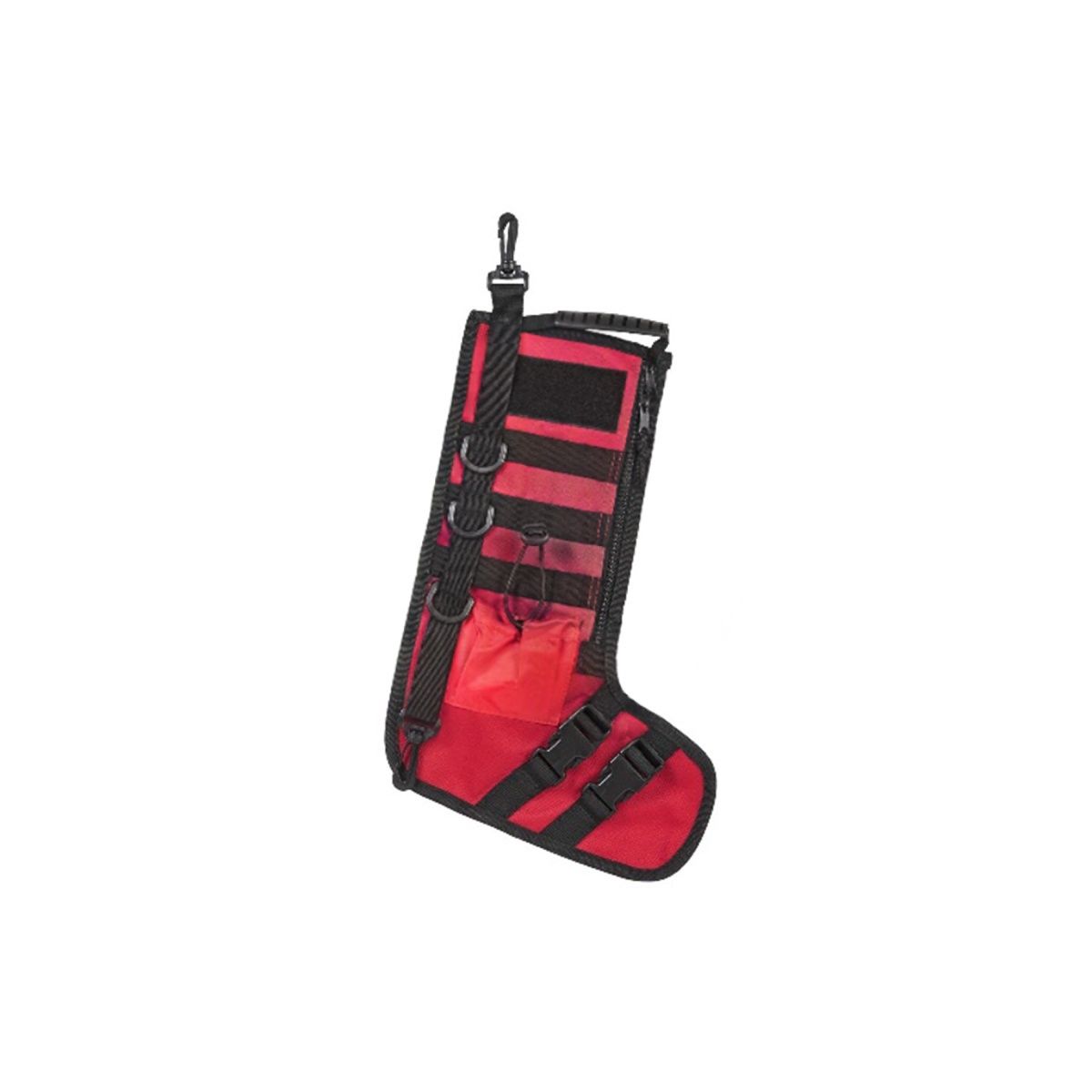 NcStar VISM Tactical Stocking with Drag Handle, COLOR: Red