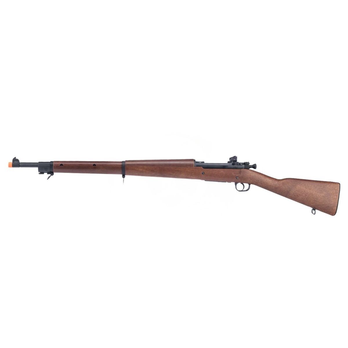 S&amp;T M1903A3 Bolt Action Spring Powered Airsoft Rifle - Faux Wood