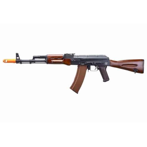 E&amp;L AK-74N Essential 2.0 AEG AK Airsoft Rifle with ES 1.0 ETU V3 MOSFET Wood