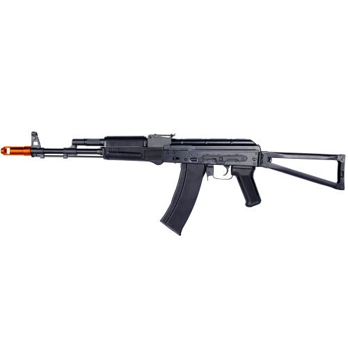 E&amp;L AKS74MN Essential Line Stamped Steel Airsoft AEG with Skeleton Stock