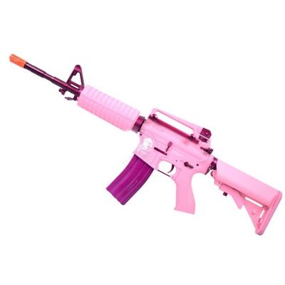 G&amp;G M4 Carbine Femme Fatale AEG Rifle with Crane Stock