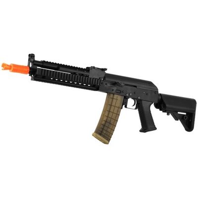 Golden Eagle Metal Beta AK AEG Airsoft Gun with Crane Stock