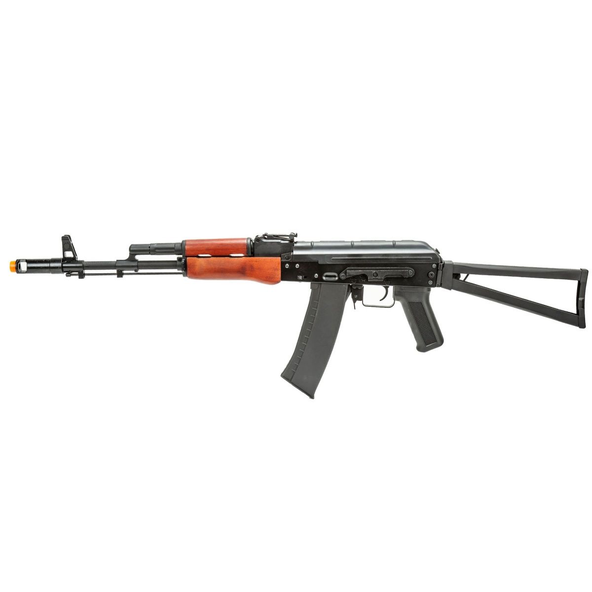 Lancer Tactical AK-Series AK-47N AEG Airsoft Rifle with Skeleton Folding Stock