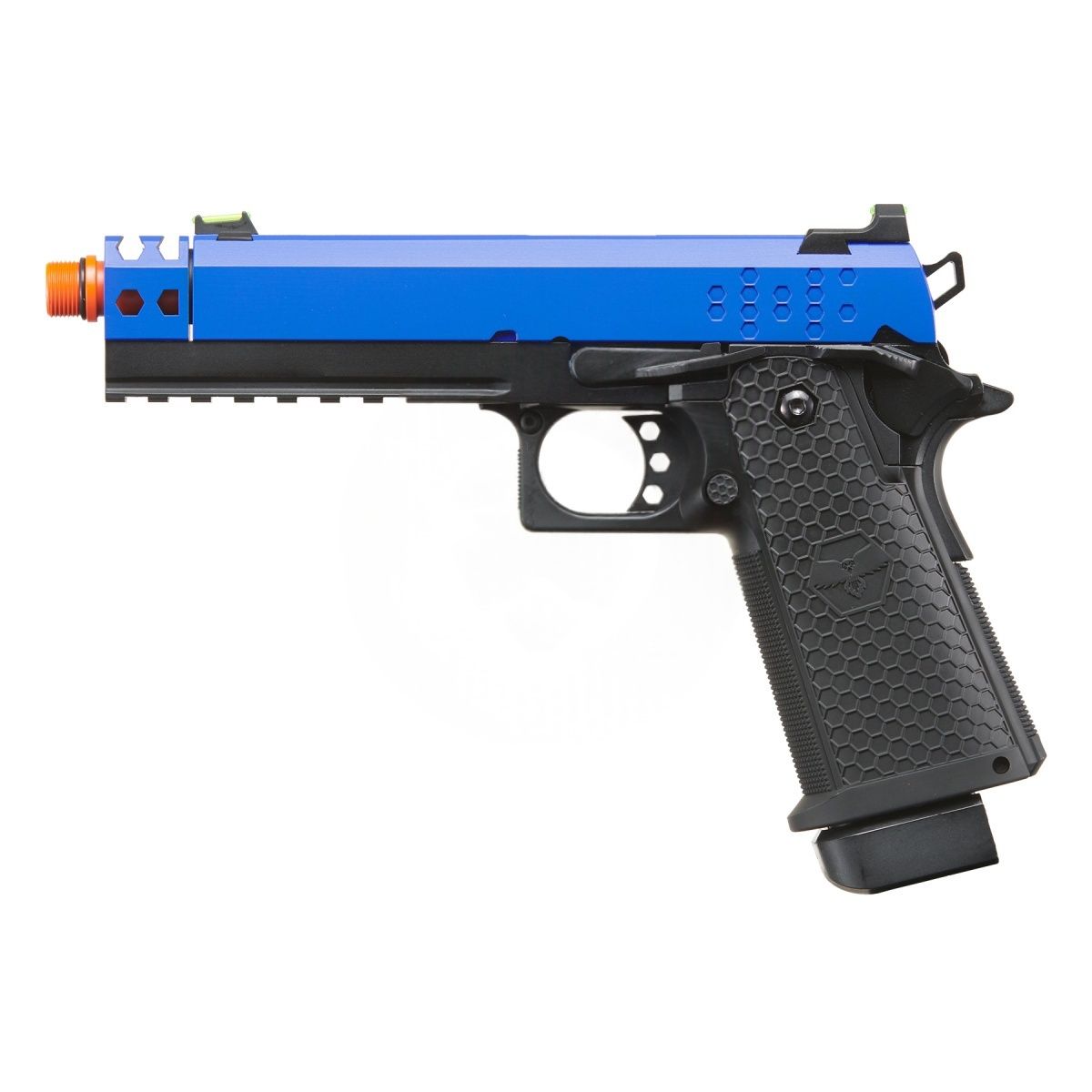 Raven Hi-Capa HEX-Comp Dual Tone Pistol - Black/Blue