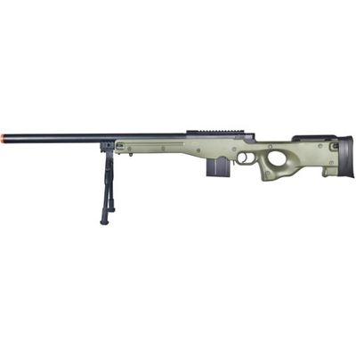 Well Airsoft L96 AWP Bolt Action Rifle with Bipod - OD GREEN