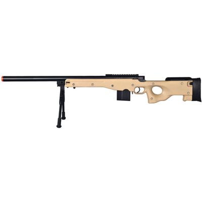 Well Airsoft L96 AWP Bolt Action Rifle with Bipod - Tan