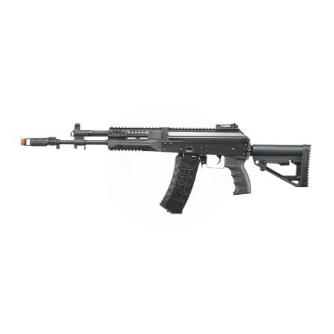 LCT AK LCK-12 Stamped Steel Airsoft AEG  with Side-Folding Stock Tube &amp; GATE ASTER V2 SE Expert