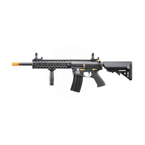 Lancer Tactical Gen 2 M4 Evo Airsoft AEG Rifle - Black &amp; Gold