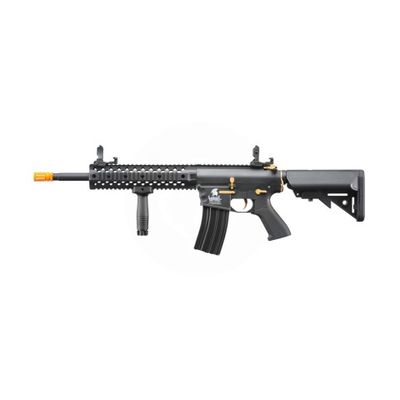 Lancer Tactical Gen 2 M4 Evo Airsoft AEG Rifle - Black &amp; Gold