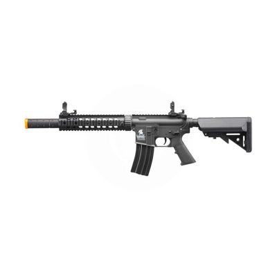 Lancer Tactical Gen 2 10" M4 SD Carbine Airsoft AEG Rifle with Mock Suppressor - Black