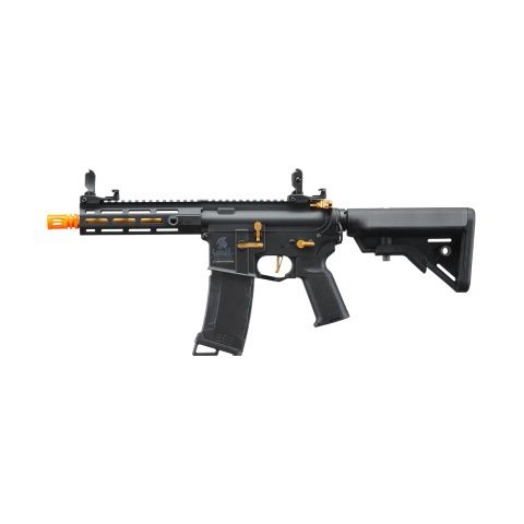 Lancer Tactical Gen 3 Hellion 7" M-LOK Airsoft AEG Rifle with Crane Stock