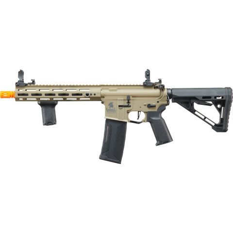 Lancer Tactical Gen 3 Hellion M-LOK 10" Airsoft M4 AEG with Delta Stock - Tan