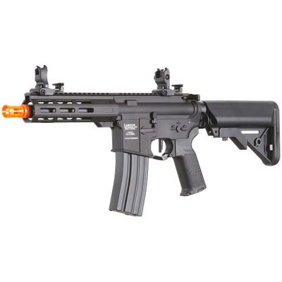 Lancer Tactical Viking 7" M-LOK Proline Series M4 Airsoft Rifle with Crane Stock
