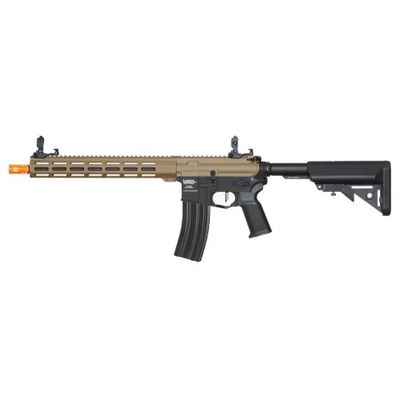 Lancer Tactical Viking 13" M-LOK Proline Series M4 Airsoft Rifle w/ Crane Stock - Two-Tone