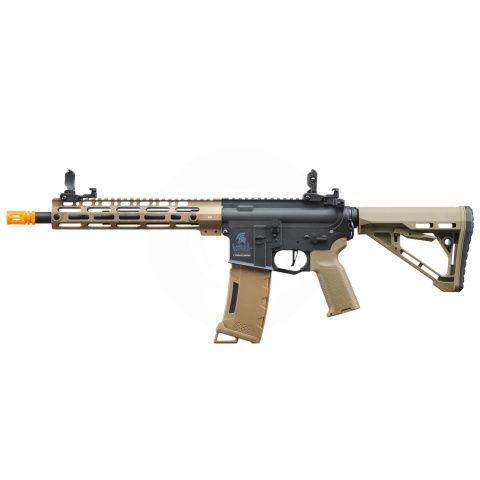Lancer Tactical Gen 3 M-LOK 10" Airsoft M4 AEG with Delta Stock - Two-Tone