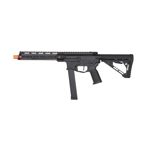 Zion Arms R&amp;D Precision Licensed PW9 Mod 1 Long Rail Airsoft Rifle with Delta Stock, COLOR: Black