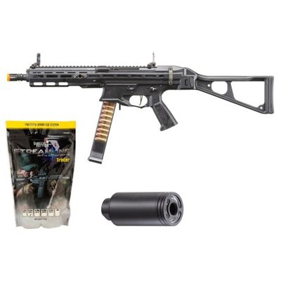 G&amp;G Striker PCC45 SMG AEG Airsoft Rifle - Tracer &amp; BB Bundle
