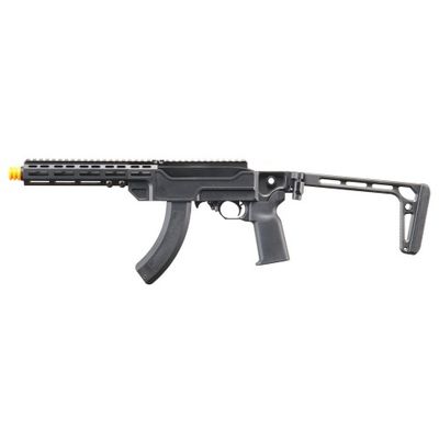 Seal Airsoft KC02 Short Barrel Folding Stock Gas Blowback Rifle with Mock Suppressor