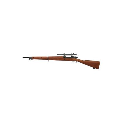 G&amp;G Combat CO2 Full Metal GM1903 A4 Air Rifle - WOOD &amp; SILVER