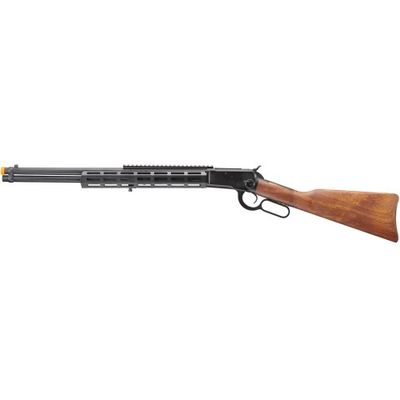 Atlas Custom Works  M1873 "Mares Leg" Long Barreled Lever Action Airsoft Green Gas Rifle with M-LOK Rail