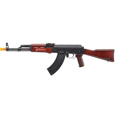 Tokyo Marui AKM ZET System Gas Blowback Rifle - Black &amp; Wood