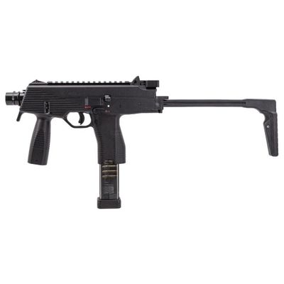 Maruyama MP-IX MP9 Type Gas Blowback Airsoft SMG with QD Tracer-Compatible Silencer